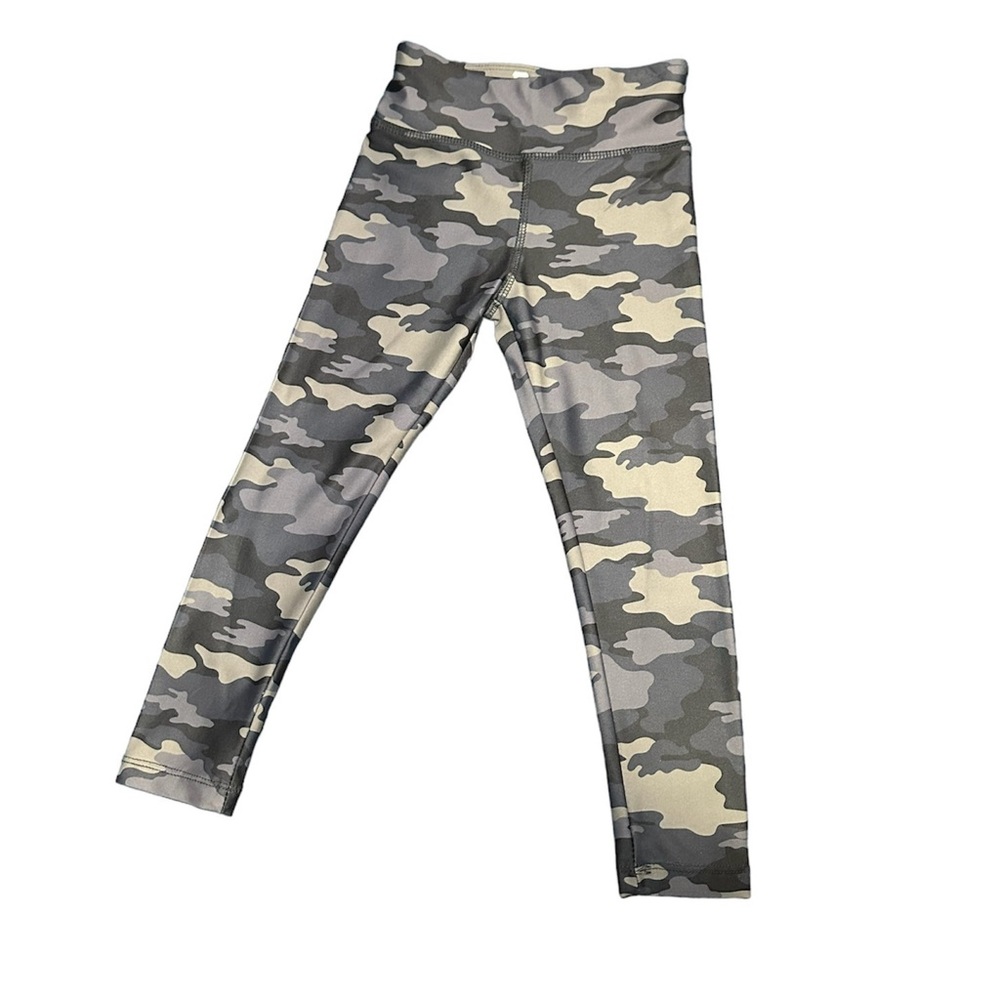 Runway Girls Black Camo Athletic Pants size: XS (4-5)